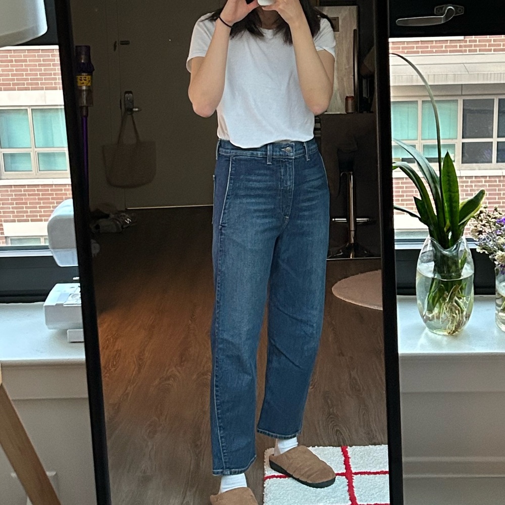 Vince Curved Straight Leg Jeans